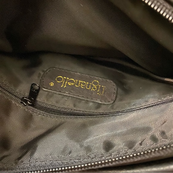 Tignanello black leather handbag - Picture 3 of 9